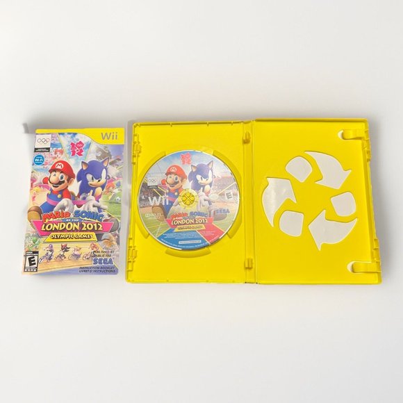 Nintendo Wii Mario & Sonic at the London 2012 Olympic Games With Manual Tested - Picture 3 of 4